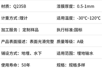 徐汇热浸塑钢质电缆保护管产品性能特点